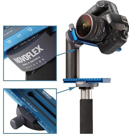 Actual product image Novoflex VR-SLANT, panorama adjustment system (Stand adapter)