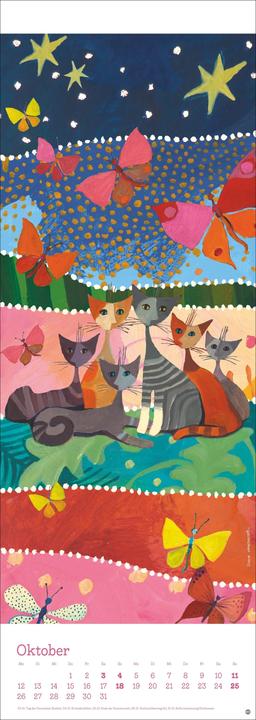 Produktbild Rosina Wachtmeister Vertical Kalender 2026 (24,5 x 69 cm, Deutsch)