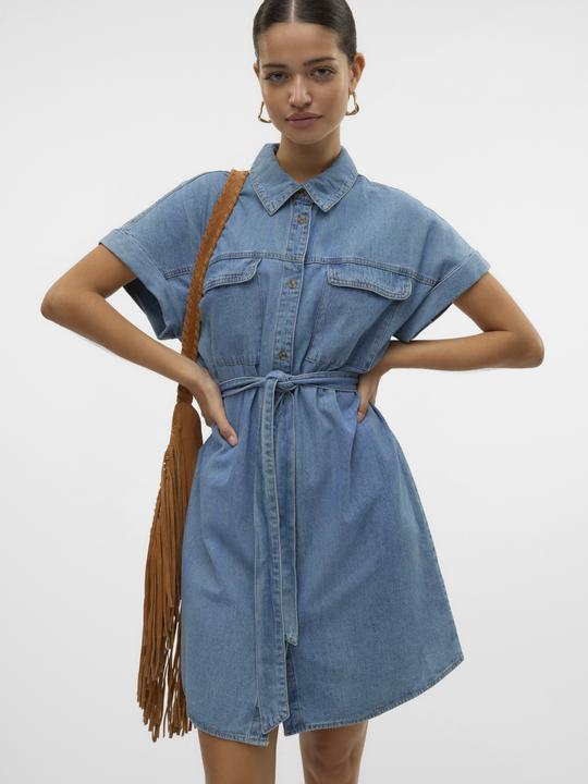 Actual product image Vero Moda VMNOTUS Kurzes Kleid Jeanskleid (XL)