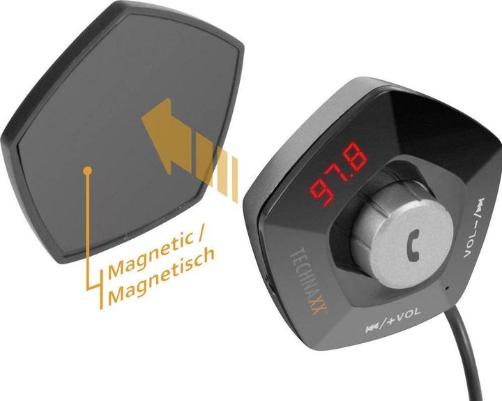 Produktbild Technaxx FMT1100BT Transmitter mit Freisprecheinrichtung Ladefunktion, BT