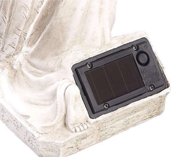 Produktbild Lunartec Kniende Solar-LED-Schutzengel-Figur (IP44)
