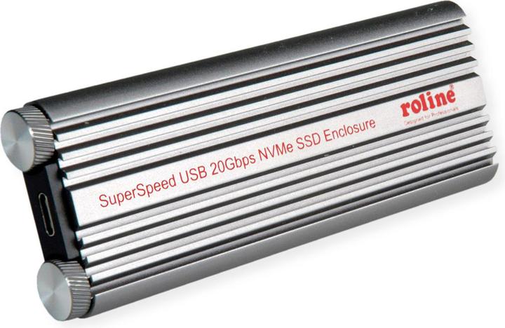 Actual product image Roline M.2 SSD enclosure (M.2 2280, M.2 2242, M.2 2260, M.2 2230)