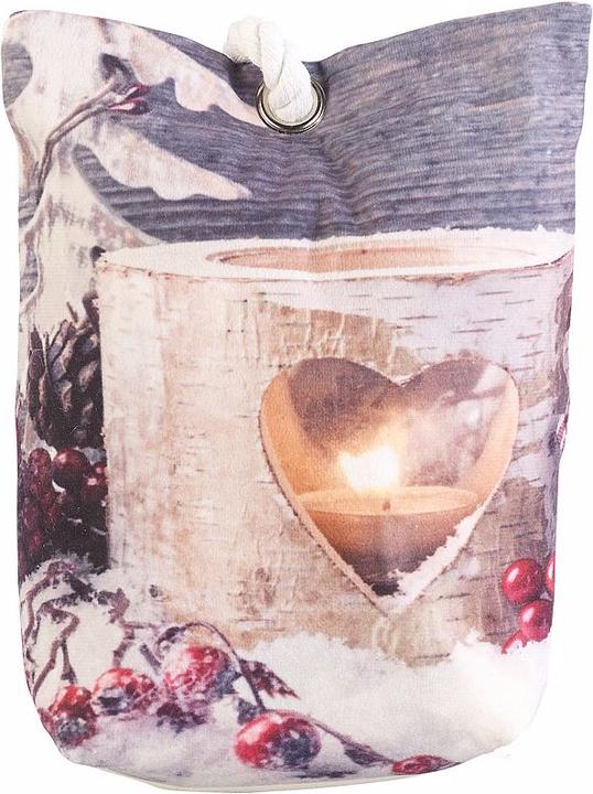 Actual product image Infactory Doorstop cushion with tealight motif (20 x 14 x 6 cm)