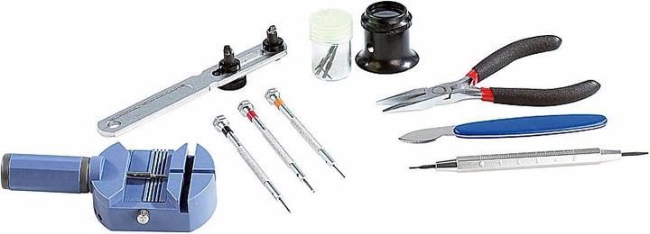 Image du produit AGT Set d'outils d'horloger, boîte de rangement incluse