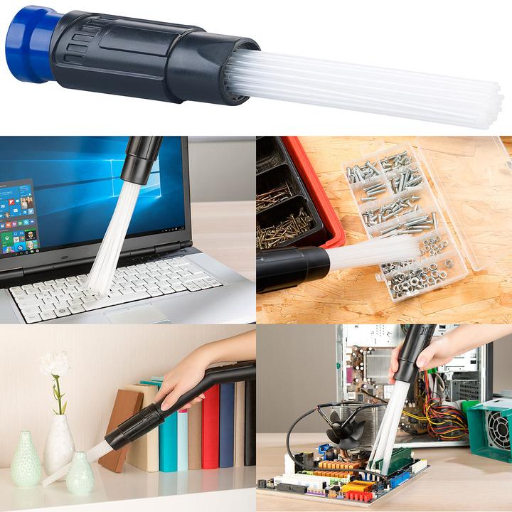 Image du produit AGT Accessoire universel pour aspirateur avec tubes d'aspiration flexibles
