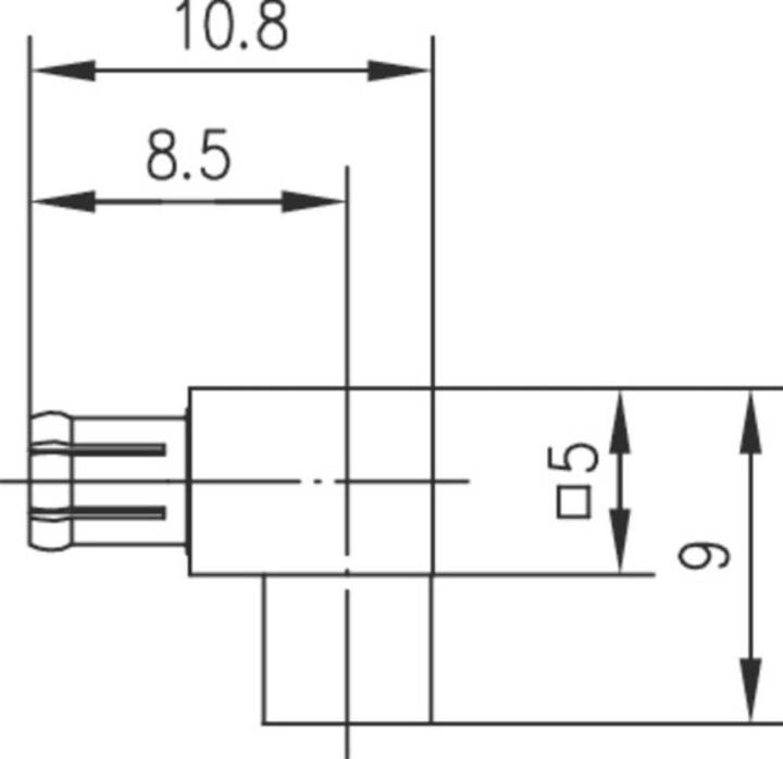 Nährwerte und Zutaten Telegärtner MCX-Kabelwinkelstecker G10 solder/solder, G10 (UT-141), Gold