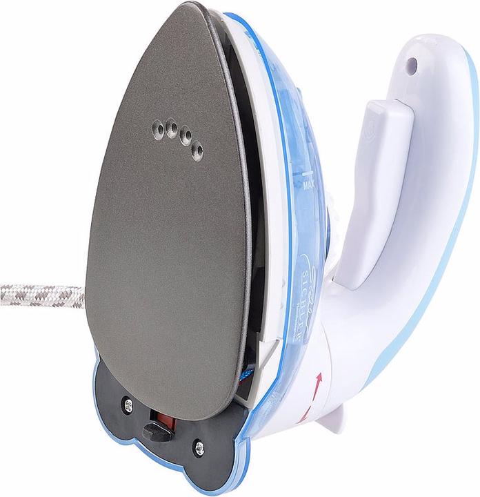 Produktbild Sichler 2in1-Reise-Dampfbügeleisen mit Dampfbürste (800 W)