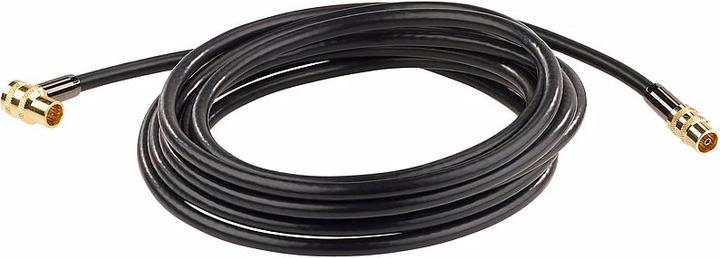 Produktbild Auvisio HDTV-Sat-Antennenkabel mit F-Winkelstecker & 4x-Abschirmung (105 dB, Antennenkabel)