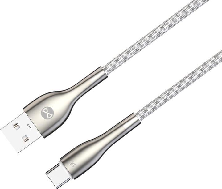Produktbild Forever Schlankes Kabel USB - USB-C 1,0 m 3A weiss (USB 3.2 Gen 1)