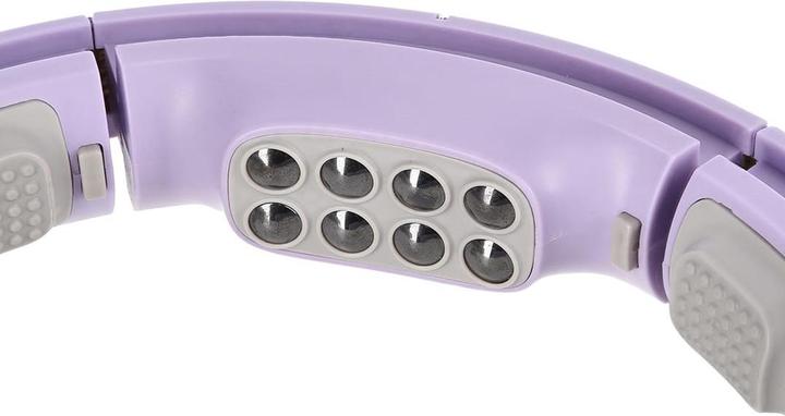 Actual product image HMS Hula Hop HHM13 with magnets weight and counter purple (40 cm, 400 g)