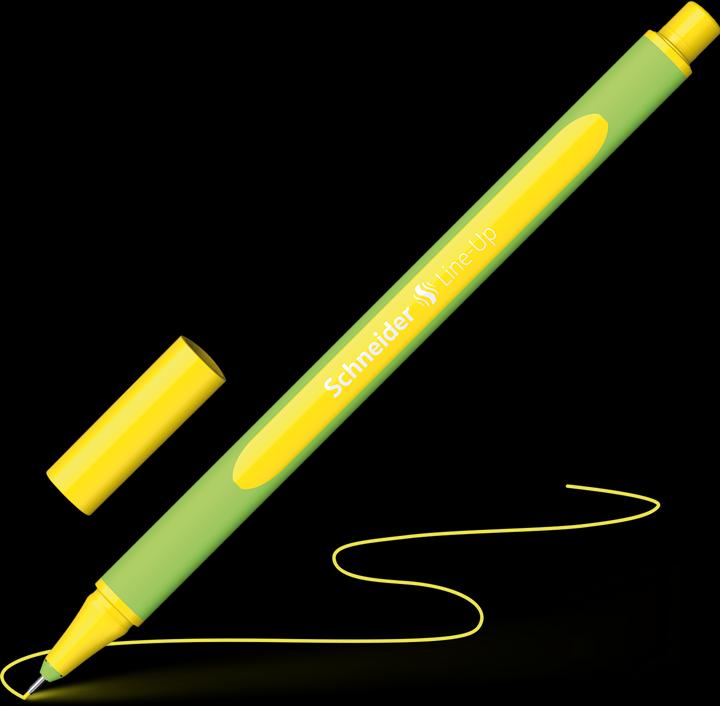 Produktbild Schneider Fineliner Line-Up - Gelb (Gelb, 10 x)