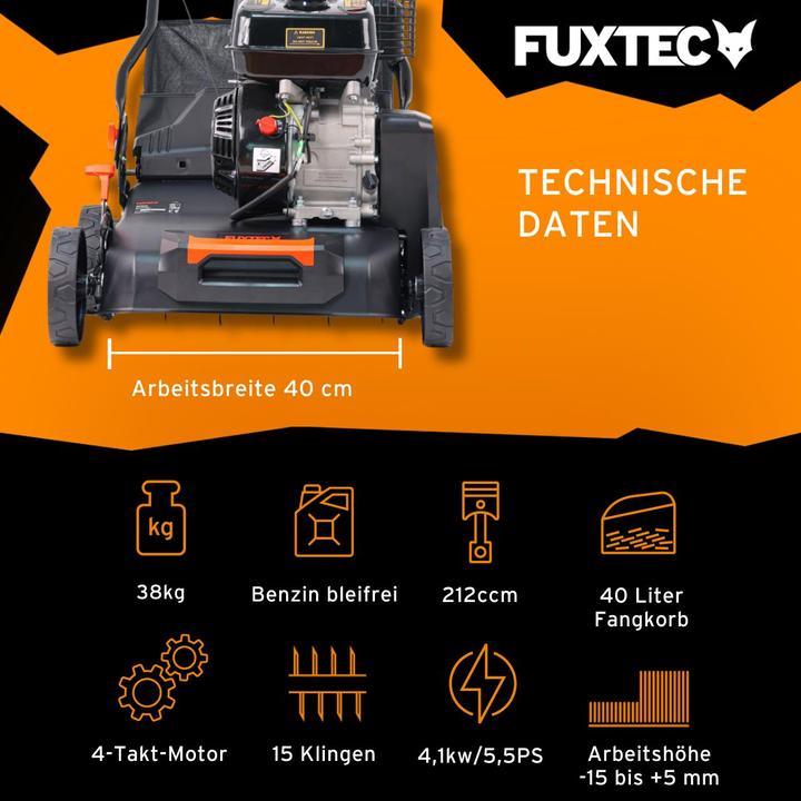 Immagine prodotto Fuxtec Arieggiatore a benzina FX-BV240ECO
