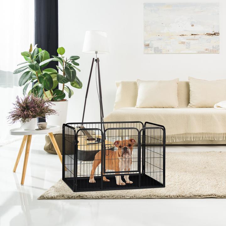 Actual product image Relaxdays Whelping Pen with Floor Tray