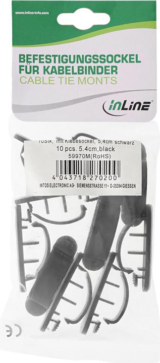Immagine prodotto InLine Confezione da 10 cable manager