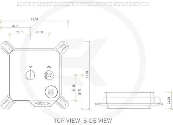 Produktbild EKWB EK-Velocity Intel RGB