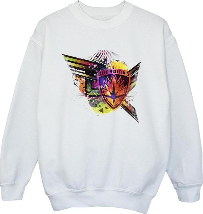 Produktbild Guardians Of The Galaxy Abstract Shield Chest Sweatshirt Jungen (116)