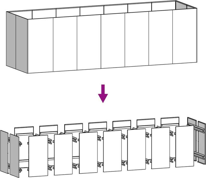Actual product image VidaXL Hochbeet