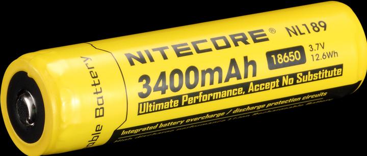 Actual product image Nitecore 18650 Rechargeable Battery