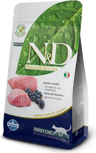 Actual product image Farmina N&D Prime Cat Lamb & Blueberry Adult 5 kg (Adult, 1 pcs., 5000 g)