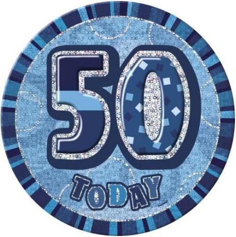 Produktbild Unique Party Giant Abzeichen 50 Today