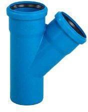 Actual product image Magnaplast Tee 87 ° for internal sewage system UdBEA, low noise 110 mm (146470) (T-connection)