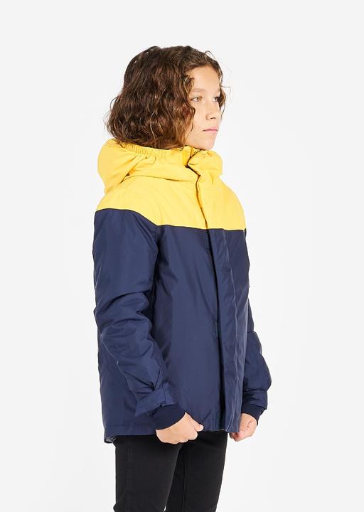 Produktbild Tribord Segeljacke Kinder warm wasserdicht 100 marineblau/gelb (10, 11, 12)