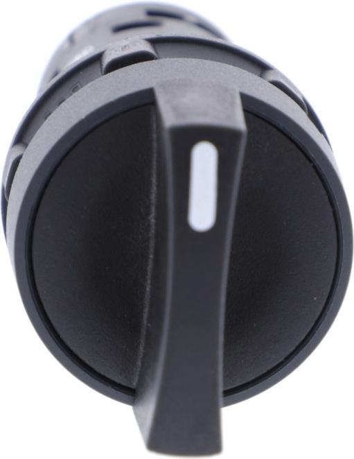 Image du produit Schneider Electric 22mm Commutateur sélecteur noir 2 Pos.1NO
