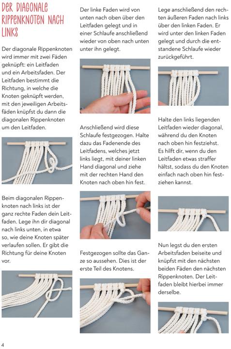 Immagine prodotto Semplice set creativo di macramè. Con libro di istruzioni e materiale