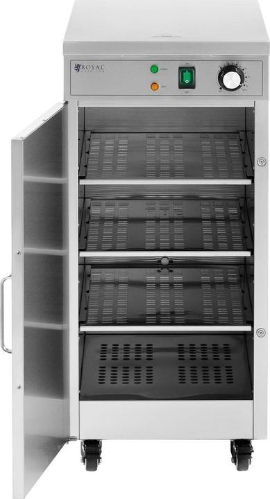 Produktbild Royal Catering Tellerwärmeschrank Wärmeschrank Tellerwärmer 80 °C Geschirrwärmer 60 Teller