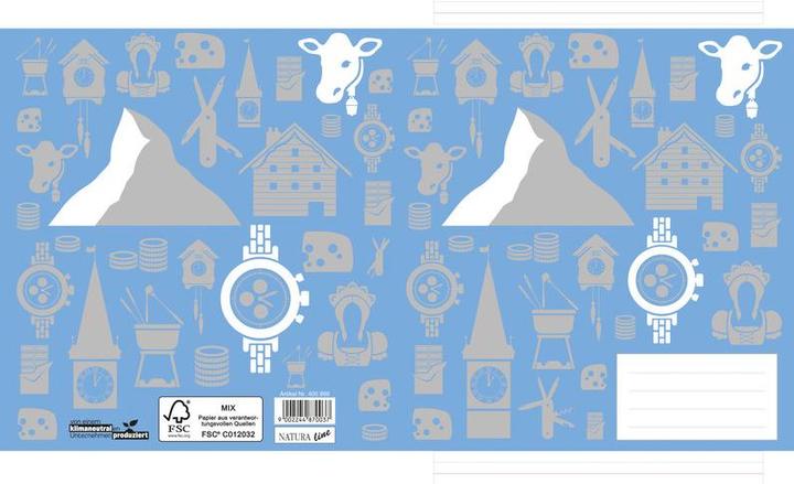Image du produit Naturaline Cahier scolaire FSC Suisse (A4, À rayures)