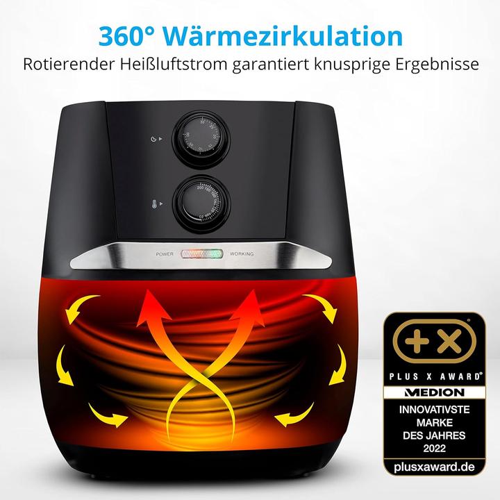 Actual product image Medion Hot Air Deep Fryer MD10711