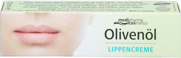 Image du produit Dr. Theiss Crème Pour Les Lèvres à L'Huile D'Olive (10 ml)