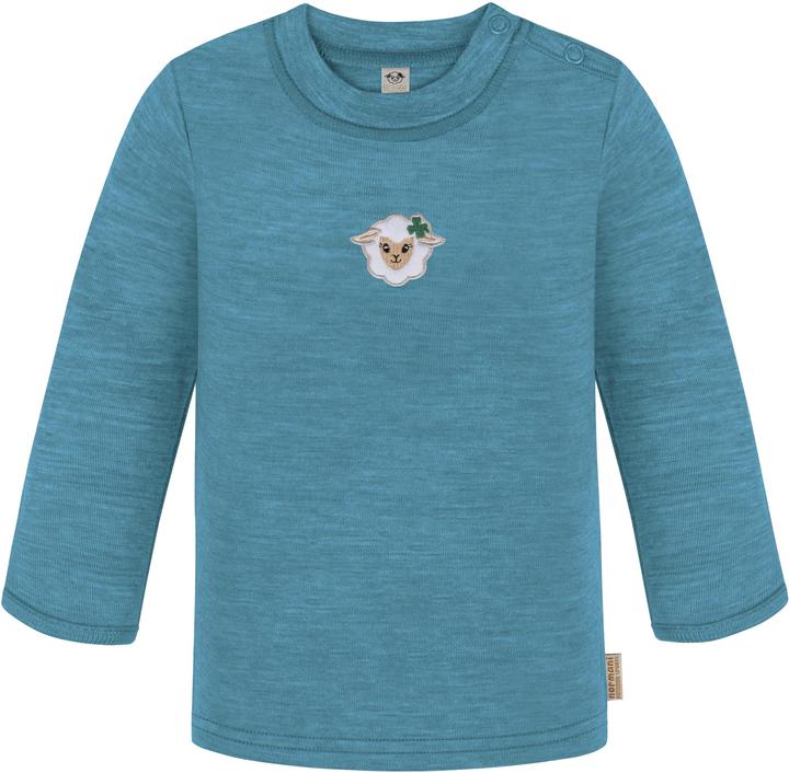 Produktbild Normani 3er Pack Baby Merino Longsleeve „Taupo" - 9475 (68)