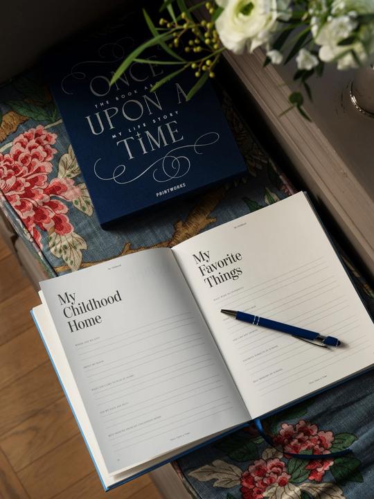 Immagine prodotto Printworks Libro Fill-in C'era una volta blu notte