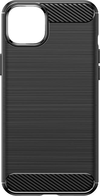 Produktbild Hurtel Flexible Carbon-Musterhülle für iPhone 15 Plus Carbon Case – Blau (Apple iPhone 15 Plus)