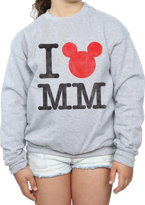 Image du produit Disney - Sweat MICKEY MOUSE LOVE MICKEY - Fille (152, 158)