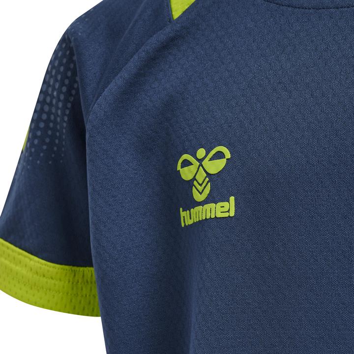 Actual product image hummel Lead S/S Poly Jersey Kids (116)