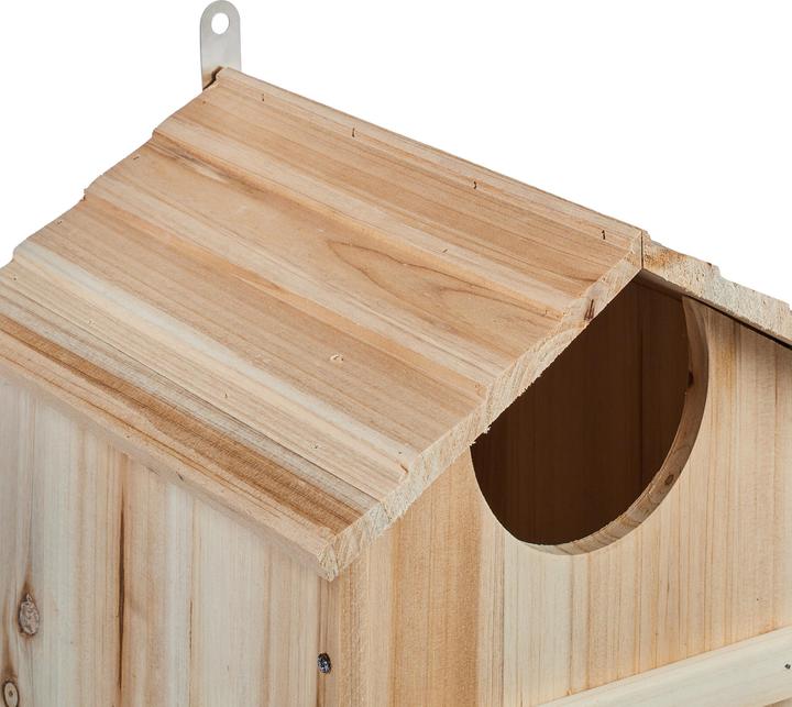 Actual product image Relaxdays Owl nesting box