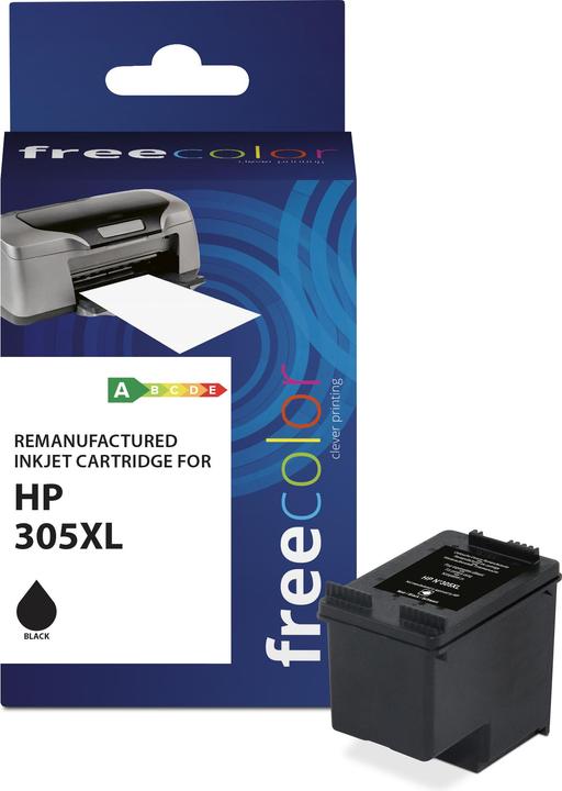 Produktbild Freecolor Patrone HP 305XL black remanufactured