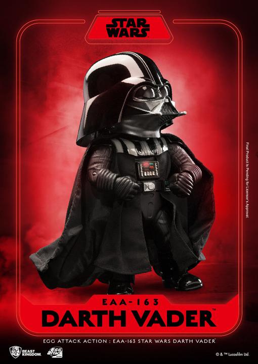 Actual product image Beast Kingdom Star Wars Egg Attack figurine Darth Vader 16 cm