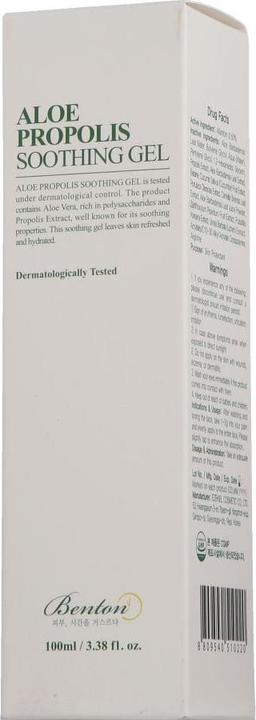 Immagine prodotto Benton aloe propoli (100 ml, Gel viso)