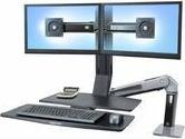 Actual product image Ergotron WorkFit-A Dual with Worksurface+ Standing Desk