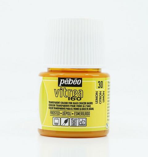 Produktbild Pebeo Vitrea 160 Mattefarben (Zitrone, 45 ml)