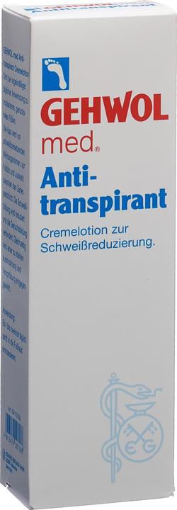Actual product image Gehwol Med antiperspirant (Foot bath, 125 ml)