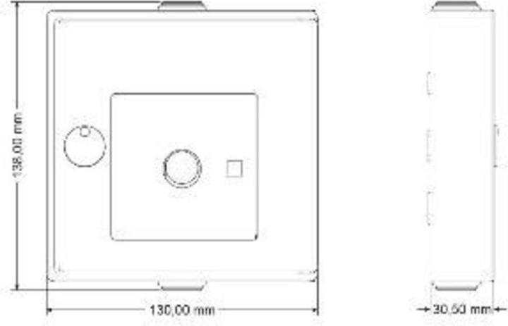 Immagine prodotto Hekatron Pulsante radio portatile f. Sistema radio Genius 31-500001