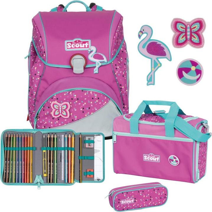 Image du produit Scout Kit sac à dos scolaire Alpha Flamingo (20.50 l)