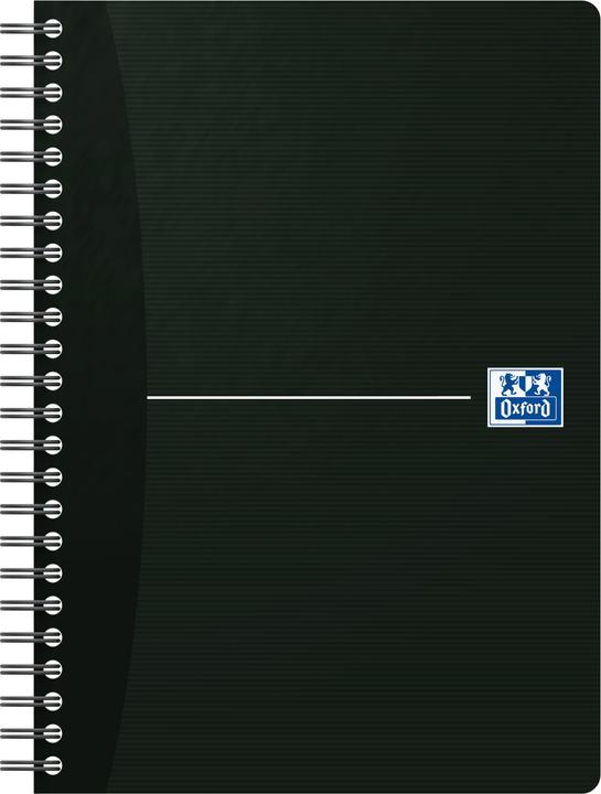 Immagine prodotto Oxford Libro a spirale Smart Black (A5, Nessuna, Copertina morbida)