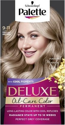 Palette Deluxe Oil-Care Color Permanent Hair Dye With Micro-Oils 9-11 Cool Lightweight (9-11 Cool Lightweight)