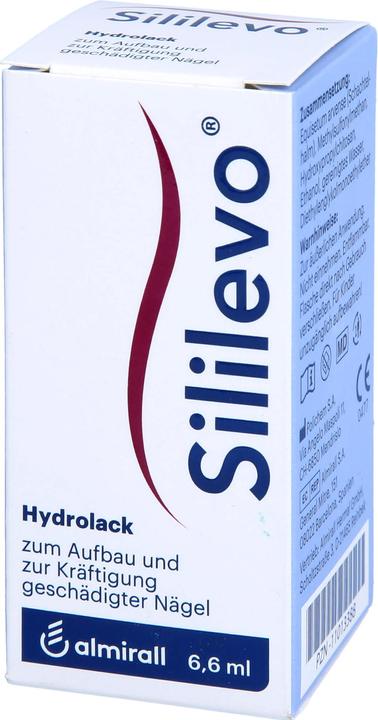 Actual product image Almirall Sililevo Hydro Varnish for building up damaged toenails and fingernails Nail Varnish, 6.6 ml (6.60 ml)