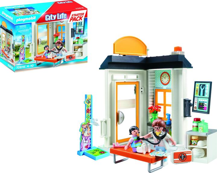 Image du produit Playmobil Starter Pack pédiatre (70818, Playmobil City Life)